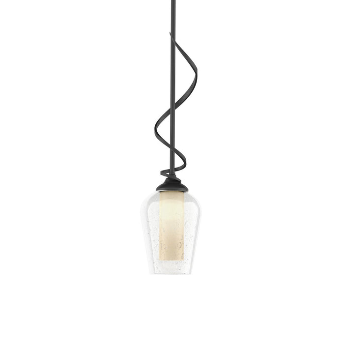 Flora Down Light Mini Pendant in Black - 183030-SKT-MULT-10-ZS0354 by Hubbardton Forge