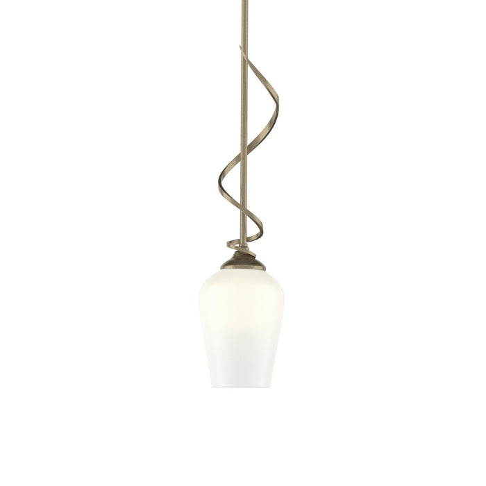 Flora Down Light Mini Pendant in Soft Gold - 183030-SKT-MULT-84-GG0303 by Hubbardton Forge