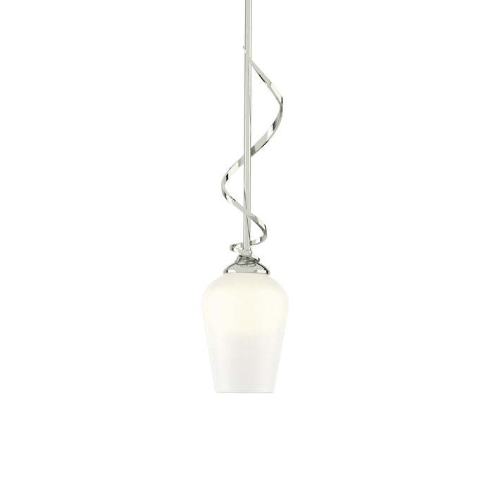 Flora Down Light Mini Pendant in Sterling - 183030-SKT-MULT-85-GG0303 by Hubbardton Forge