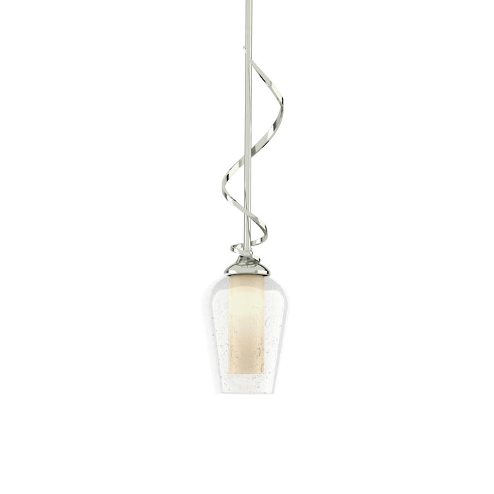 Flora Down Light Mini Pendant in Sterling - 183030-SKT-MULT-85-ZS0354 by Hubbardton Forge