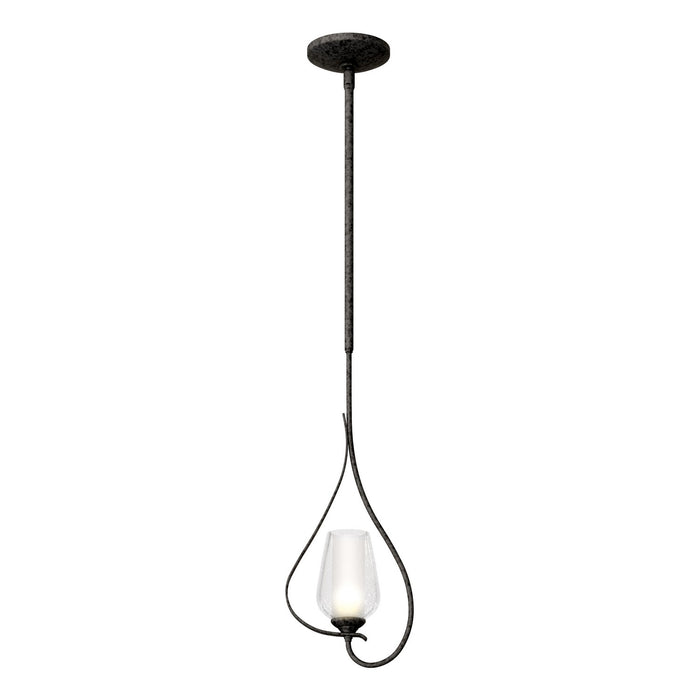 Flora Up Light Mini Pendant in Natural Iron - 183050-SKT-MULT-20-ZS0354 by Hubbardton Forge