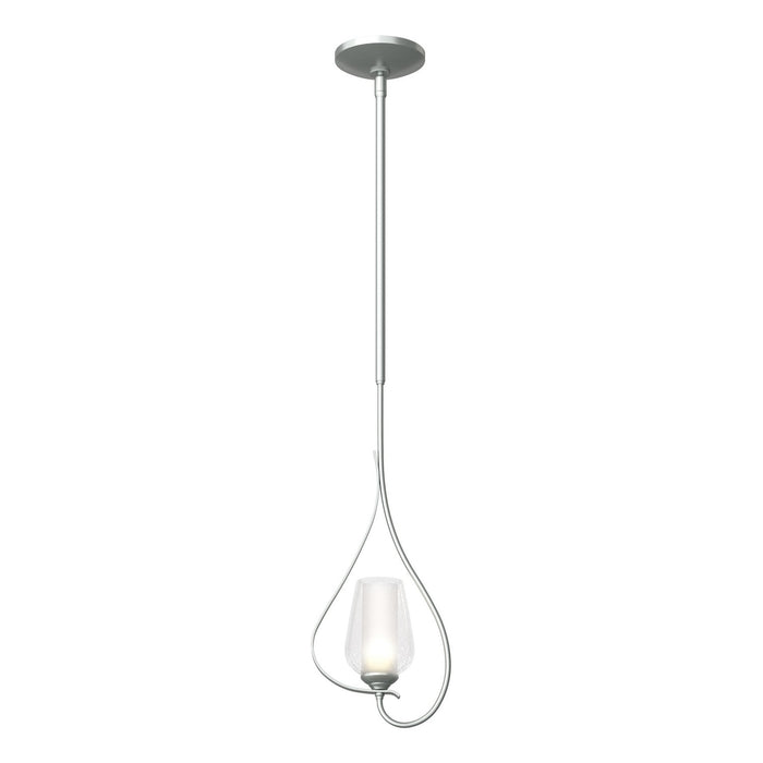 Flora Up Light Mini Pendant in Vintage Platinum - 183050-SKT-MULT-82-ZS0354 by Hubbardton Forge