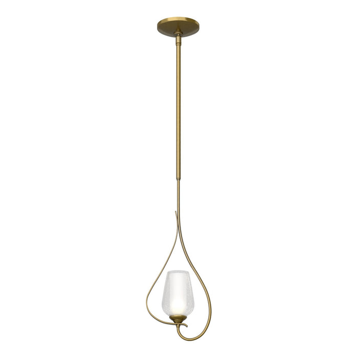 Flora Up Light Mini Pendant in Modern Brass - 183050-SKT-MULT-86-ZS0354 by Hubbardton Forge