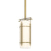 Paralline Mini Pendant in Modern Brass - 183550-SKT-MULT-86-GG0118 by Hubbardton Forge