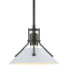 Henry Mini Pendant in Dark Smoke with White Accent - 184250-SKT-MULT-07-02 by Hubbardton Forge