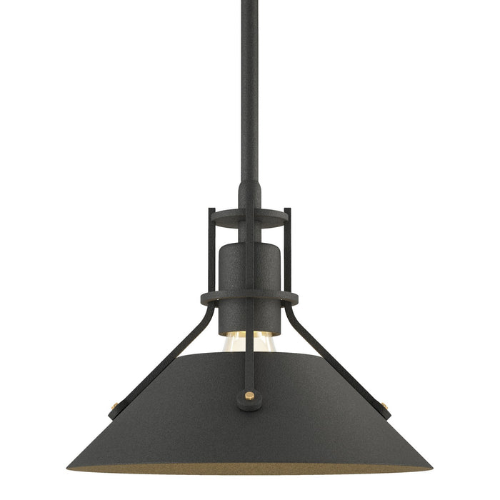 Henry Mini Pendant in Natural Iron with Natural Iron Accent - 184250-SKT-MULT-20-20 by Hubbardton Forge