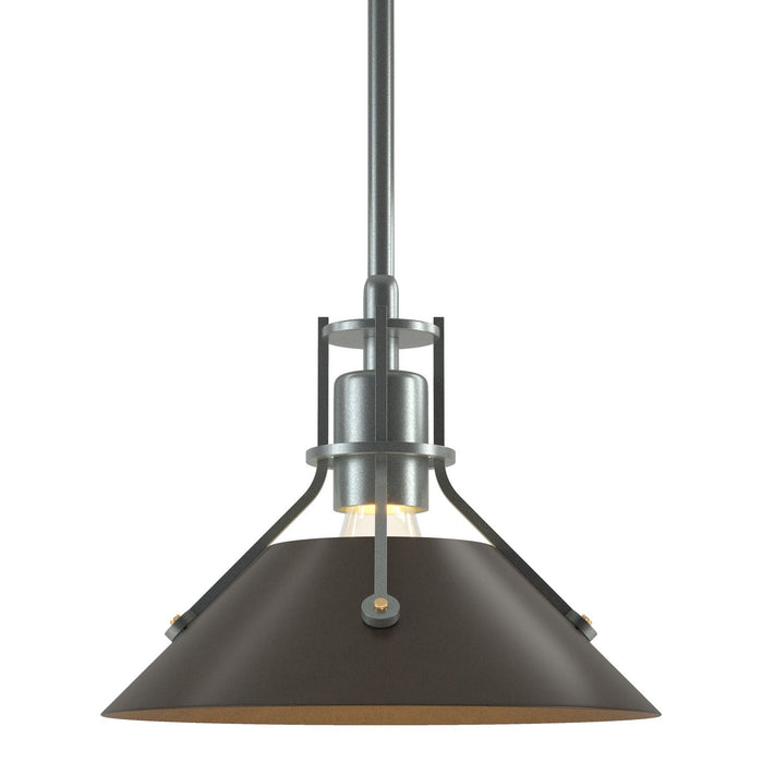 Henry Mini Pendant in Vintage Platinum with Bronze Accent - 184250-SKT-MULT-82-05 by Hubbardton Forge