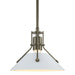 Henry Mini Pendant in Soft Gold with White Accent - 184250-SKT-MULT-84-02 by Hubbardton Forge