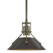 Henry Mini Pendant in Soft Gold with Oil Rubbed Bronze Accent - 184250-SKT-MULT-84-14 by Hubbardton Forge