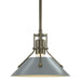 Henry Mini Pendant in Soft Gold with Vintage Platinum Accent - 184250-SKT-MULT-84-82 by Hubbardton Forge