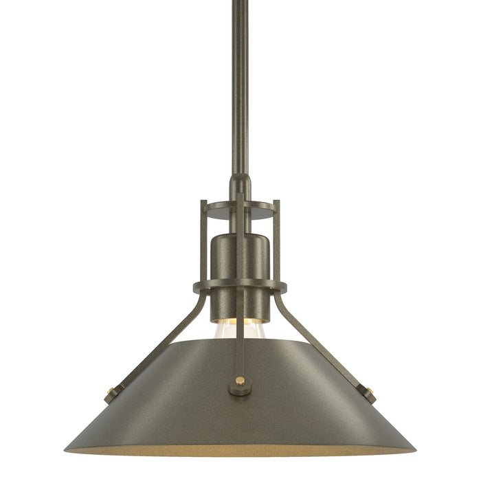 Henry Mini Pendant in Soft Gold with Soft Gold Accent - 184250-SKT-MULT-84-84 by Hubbardton Forge