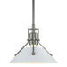 Henry Mini Pendant in Sterling with White Accent - 184250-SKT-MULT-85-02 by Hubbardton Forge