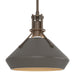 Henry with Chamfer Pendant in Bronze with Dark Smoke Accent - 184251-SKT-MULT-05-07 by Hubbardton Forge