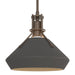 Henry with Chamfer Pendant in Bronze with Natural Iron Accent - 184251-SKT-MULT-05-20 by Hubbardton Forge