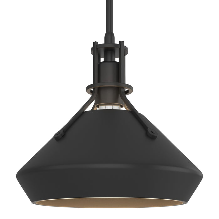 Henry with Chamfer Pendant in Black with Black Accent - 184251-SKT-MULT-10-10 by Hubbardton Forge