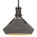 Henry with Chamfer Pendant in Oil Rubbed Bronze with Dark Smoke Accent - 184251-SKT-MULT-14-07 by Hubbardton Forge