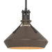 Henry with Chamfer Pendant in Natural Iron with Bronze Accent - 184251-SKT-MULT-20-05 by Hubbardton Forge