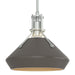 Henry with Chamfer Pendant in Vintage Platinum with Dark Smoke Accent - 184251-SKT-MULT-82-07 by Hubbardton Forge