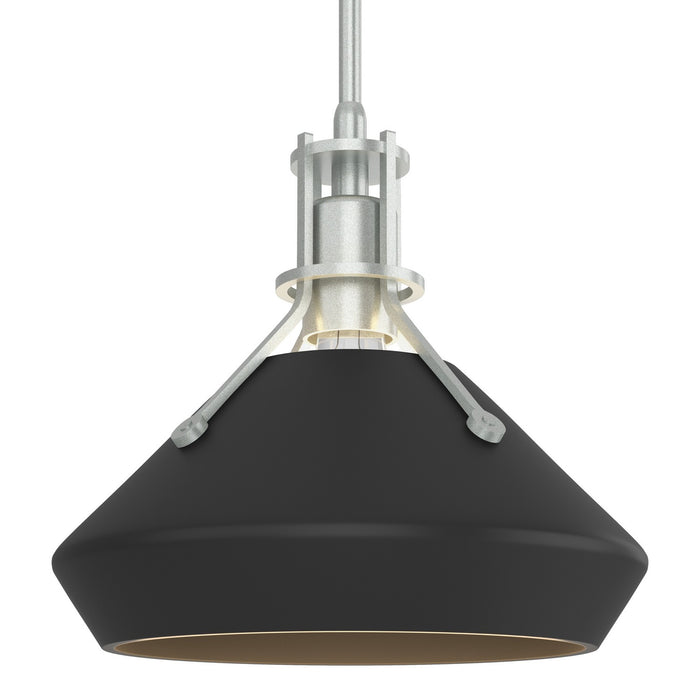 Henry with Chamfer Pendant in Vintage Platinum with Black Accent - 184251-SKT-MULT-82-10 by Hubbardton Forge