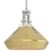 Henry with Chamfer Pendant in Vintage Platinum with Modern Brass Accent - 184251-SKT-MULT-82-86 by Hubbardton Forge