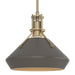 Henry with Chamfer Pendant in Soft Gold with Dark Smoke Accent - 184251-SKT-MULT-84-07 by Hubbardton Forge