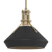 Henry with Chamfer Pendant in Soft Gold with Black Accent - 184251-SKT-MULT-84-10 by Hubbardton Forge