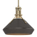 Henry with Chamfer Pendant in Soft Gold with Oil Rubbed Bronze Accent - 184251-SKT-MULT-84-14 by Hubbardton Forge