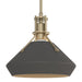 Henry with Chamfer Pendant in Soft Gold with Natural Iron Accent - 184251-SKT-MULT-84-20 by Hubbardton Forge