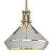 Henry with Chamfer Pendant in Soft Gold with Sterling Accent - 184251-SKT-MULT-84-85 by Hubbardton Forge