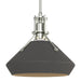 Henry with Chamfer Pendant in Sterling with Natural Iron Accent - 184251-SKT-MULT-85-20 by Hubbardton Forge