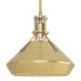 Henry with Chamfer Pendant in Modern Brass with Modern Brass Accent - 184251-SKT-MULT-86-86 by Hubbardton Forge