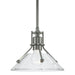 Henry Mini Pendant in Sterling - 184253-SKT-MULT-85-ZM0673 by Hubbardton Forge