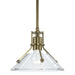 Henry Mini Pendant in Modern Brass - 184253-SKT-MULT-86-ZM0673 by Hubbardton Forge