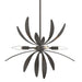 Dahlia Mini Pendant in Dark Smoke - 184350-SKT-MULT-07 by Hubbardton Forge