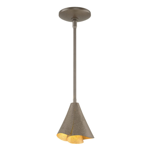 Mobius Steel Shade Mini Pendant in Bronze - 184500-SKT-MULT-05 by Hubbardton Forge