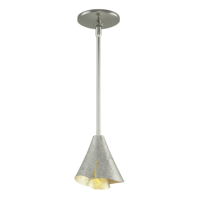 Mobius Steel Shade Mini Pendant in Sterling - 184500-SKT-MULT-85 by Hubbardton Forge