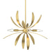 Dahlia Mini Pendant in Modern Brass - 184350-SKT-MULT-86 by Hubbardton Forge