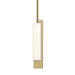 Axis Mini Pendant in Modern Brass - 186400-SKT-MULT-86-GG0186 by Hubbardton Forge