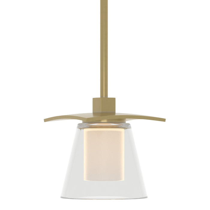 Wren Mini Pendant in Modern Brass - 186600-SKT-MULT-86-ZU0284 by Hubbardton Forge