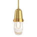 Fizz Mini Pendant in Modern Brass - 187000-SKT-MULT-86-BR-YG0512 by Hubbardton Forge