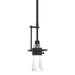 Erlenmeyer Small Mini Pendant in Black - 187100-SKT-MULT-10-ZM0343 by Hubbardton Forge