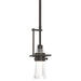 Erlenmeyer Small Mini Pendant in Oil Rubbed Bronze - 187100-SKT-MULT-14-ZM0343 by Hubbardton Forge