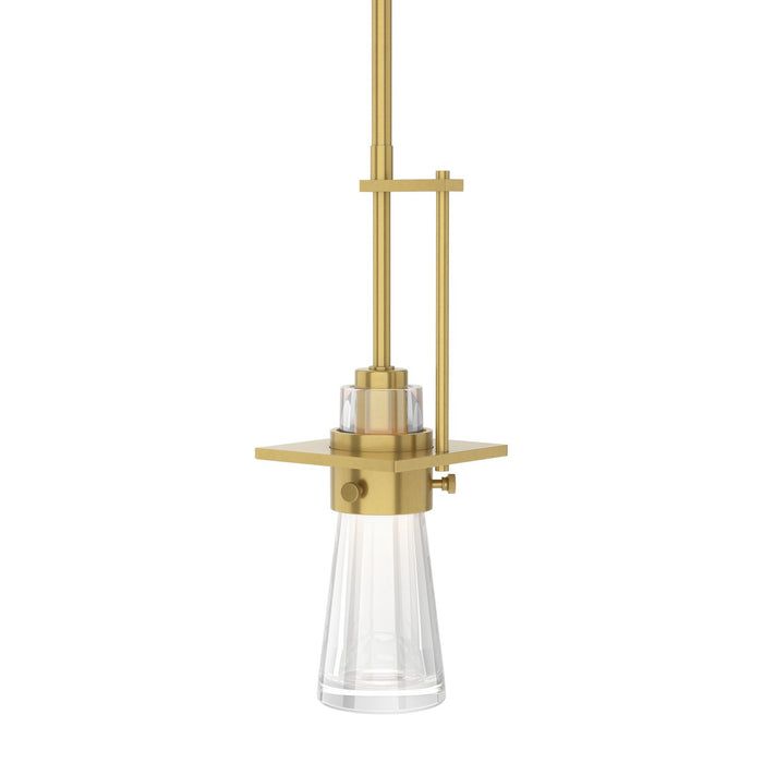 Erlenmeyer Mini Pendant in Modern Brass - 187150-SKT-MULT-86-ZM0349 by Hubbardton Forge