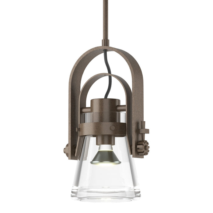 Erlenmeyer Large Mini Pendant in Bronze - 187200-SKT-MULT-05-ZM0467 by Hubbardton Forge