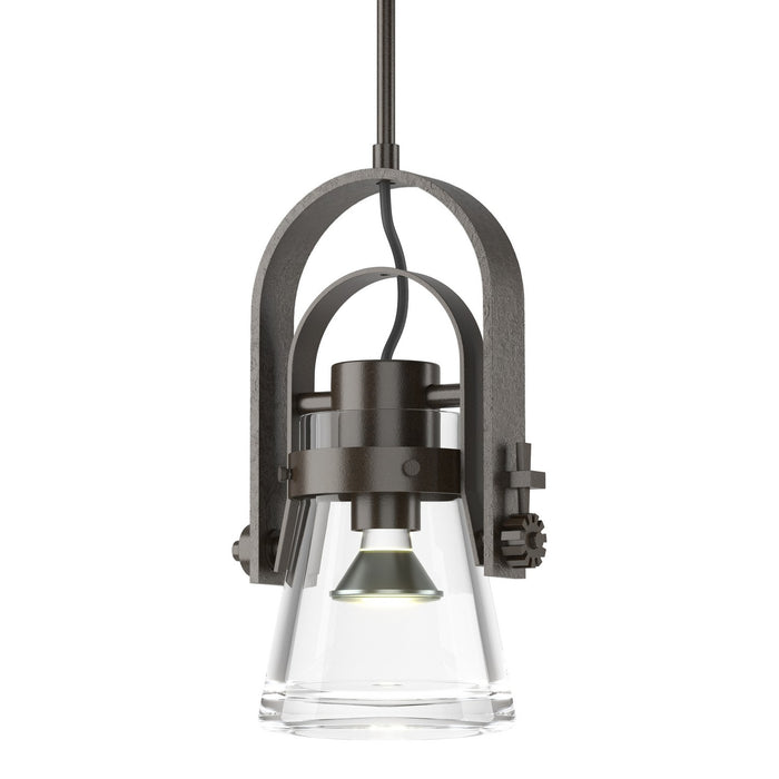 Erlenmeyer Large Mini Pendant in Oil Rubbed Bronze - 187200-SKT-MULT-14-ZM0467 by Hubbardton Forge