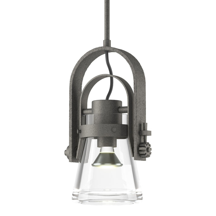 Erlenmeyer Large Mini Pendant in Natural Iron - 187200-SKT-MULT-20-ZM0467 by Hubbardton Forge