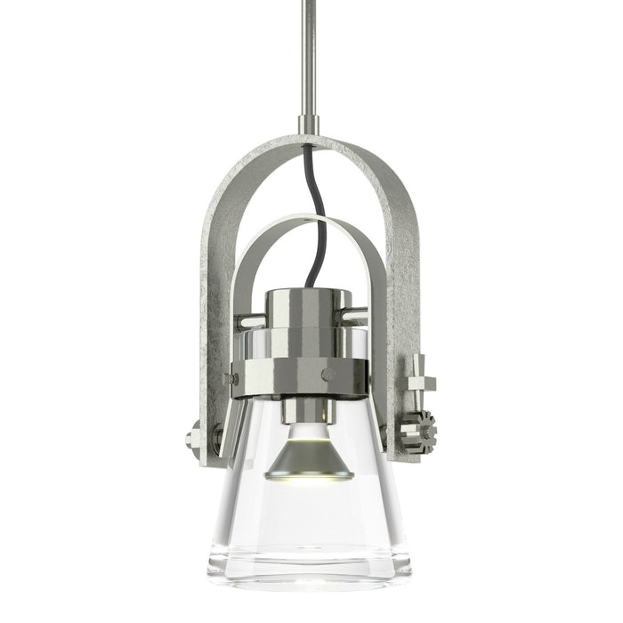 Erlenmeyer Large Mini Pendant in Sterling - 187200-SKT-MULT-85-ZM0467 by Hubbardton Forge