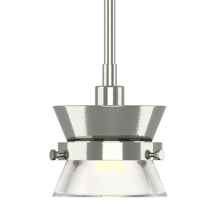 Apparatus Mini Pendant in Sterling - 187250-SKT-MULT-85-ZM0378 by Hubbardton Forge