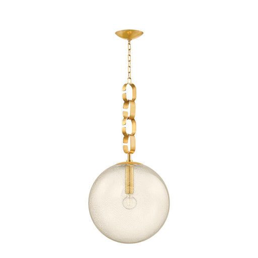 Nessa One Light Pendant in Vintage Brass