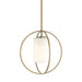 Rhythm Mini Pendant in Modern Brass - 187440-SKT-MULT-86-GG0160 by Hubbardton Forge